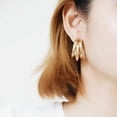 thumbnail image 3 of HomeKingdee Bohemian C-Shaped Semi-Circular Geometric Earrings for Women - Alloy Fashion Jewelry Gift for Wedding Party Occasions, 3 of 6