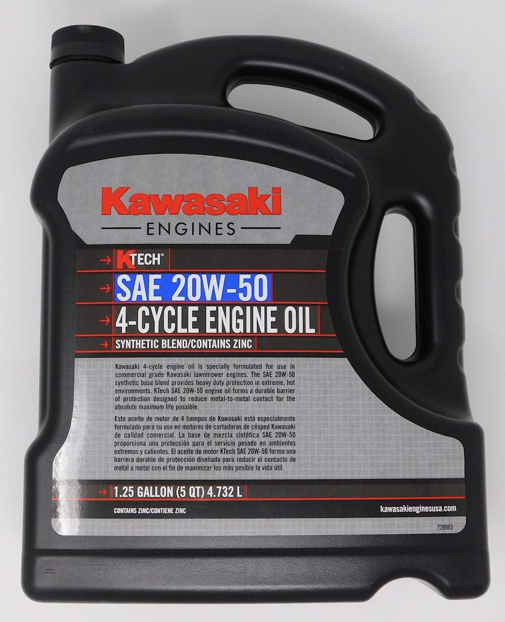 Genuine Kawasaki 1 Gallon OEM 2-Cycle K-Tech Engine Oil / 99969 