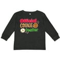 thumbnail image 3 of Inktastic Official Cookie Tester Christmas Cookies Boys or Girls Long Sleeve Toddler T-Shirt, 3 of 5