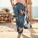 thumbnail image 3 of WILLBEST Pantalones Casuales de Mujer Estilo Bohemio, Pantalones Holgados de Verano con Bolsillos para Mayor Comodidad y Versatilidad En el Día a Día. Extra Grande, 3 of 4