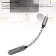 thumbnail image 4 of Adaptador de conector parauriculares de Tipo C A 4.4 mm, Velocidad de MaSestreo Premium CX31993 USB C A 4.4 mm Cable de Sonido de Sonido de Sonido Silver para Teléfono Móvil, 4 of 7