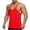 hgg380-Red, variant on Yaoyar Men's Stringer Tank Tops Muscule Cut Bodybuilding Gym Vest Y-Back Workout Sleeveless T-Shirt