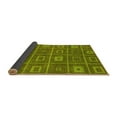 thumbnail image 2 of Ahgly Company Indoor Rectangle Abstract Yellow Modern Area Rugs, 3' x 5', 2 of 4
