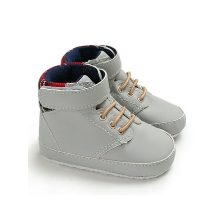 

Hirigin Newborn Baby Boy Girl Soft Sole Cotton Crib Shoes Anti-slip Sneaker