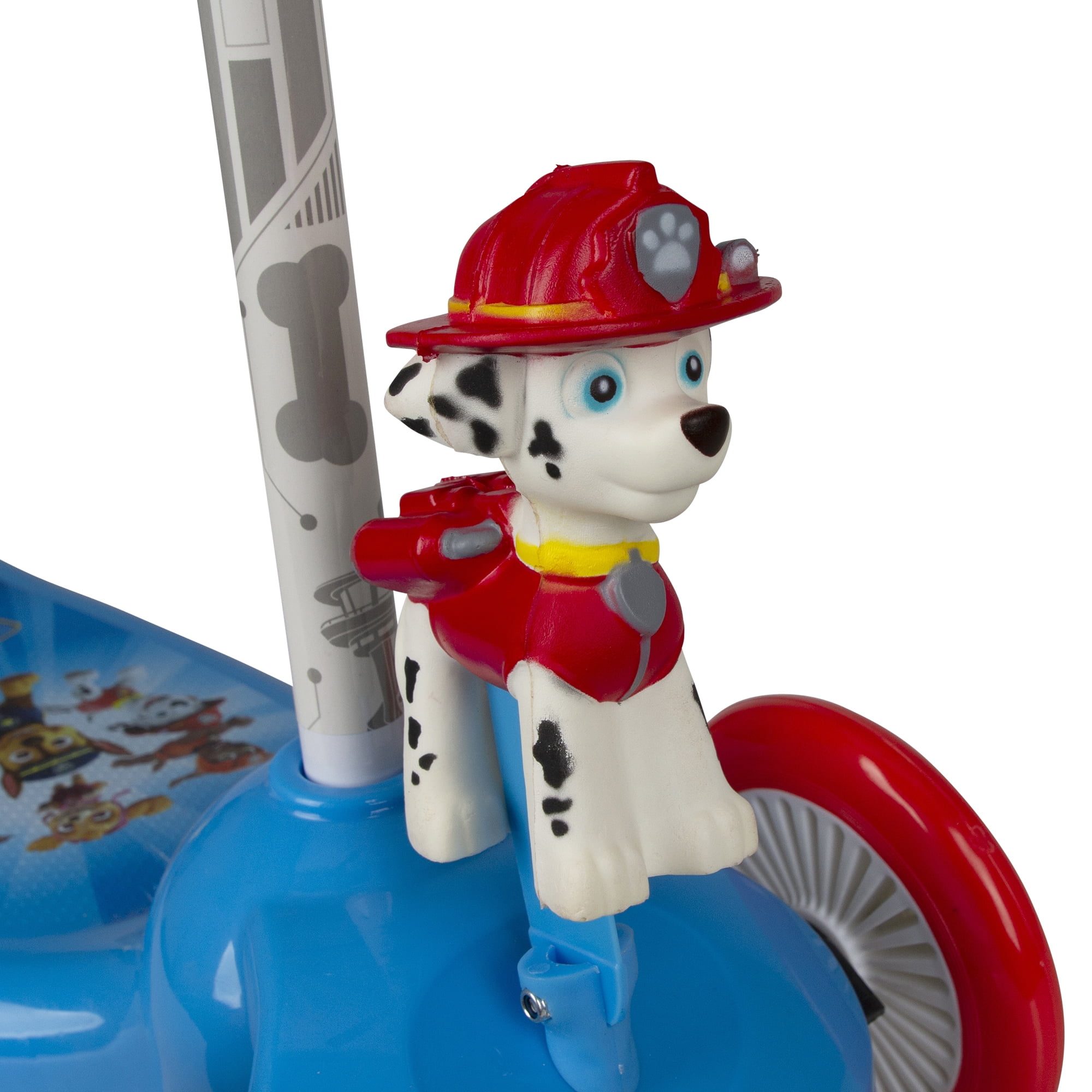 PlayWheels Paw Patrol 3 Wheel Leaning Scooter with Bobbling Head