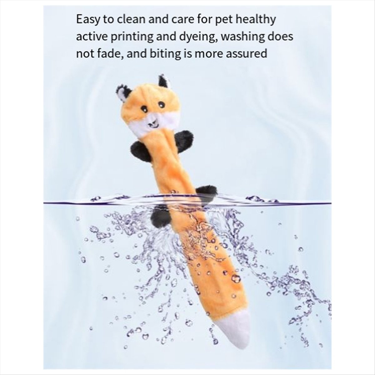 18Inch Dog Toys No Stuffing, Squeaky Dog Toy, Interactive Puppy & Dog Chew Toys Without Stuffing for Boredom