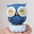 thumbnail image 6 of Visland Owl Statue Shelf Decor, Cute Blue Owl Decor Figurines Collectibles Ornament, Home Decorations for Living Room Bedroom Office, Animal Sculpture Décor Owl Gifts for Owl Lovers, 6 of 6