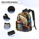 thumbnail image 2 of Easygdp Sunflower Turtle Mochila Casual para Portátil, Mochila para Escuela, Viajes, Negocios, 2 of 5