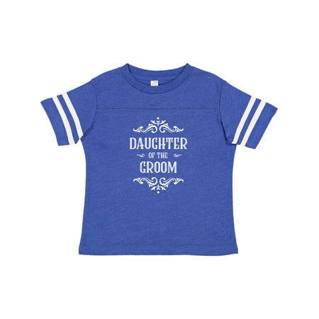 

Inktastic Daughter of the Groom in White Gift Toddler Toddler Girl T-Shirt