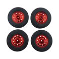 thumbnail image 1 of Toys Games Kids,Christmas Decorations,Baby Toys Clearance,Novelty Gag Toys for Girls Boys,Christmas Gifts for Kids,4PCS Metal Wheel Hub Tires Kit for WPL D12 Drift RC Modified Truck Car DIY, 1 of 3