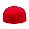 thumbnail image 1 of YOPTOP Liquidation!Chapeau en Coton Chaud Randonnée Escalade Coupe-Vent Hommes et Femmes Rétro Sans Bord Portable Ajustable Danse Hip Hop Casquette Crâne B,d, 1 of 6
