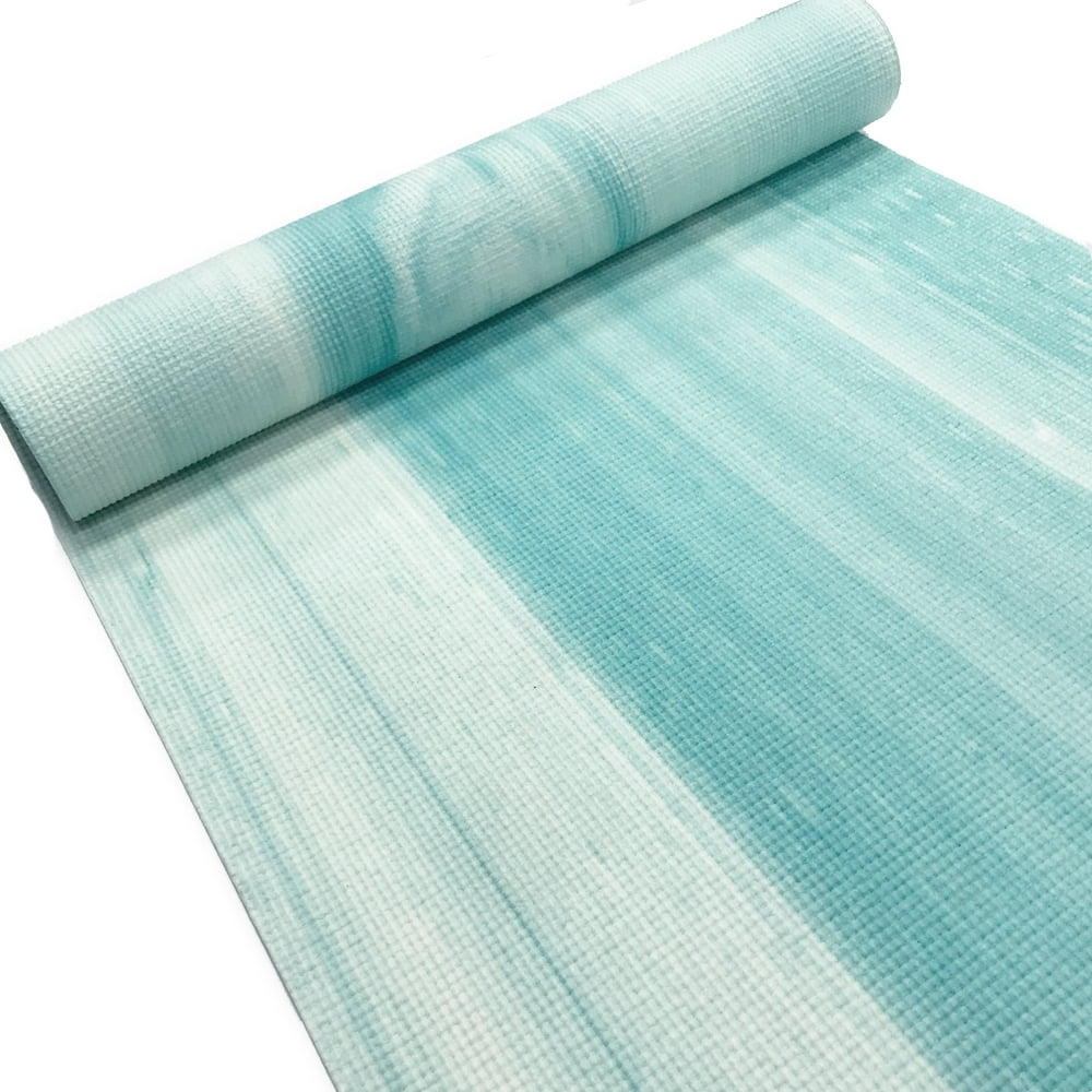 Oak and Reed Painted Yoga Mat, Teal, 4mm