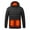 Black, variant on Heated Performance Shell Jackets Outdoor Warm Clothing Heated For Riding Skiing Fishing Charging Via Heated Coat Heating Winter Coat for Men and Women