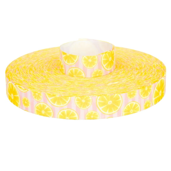 Country Brook Design® 7/8 Inch Pink Lemonade Grosgrain Ribbon, 10 Yards