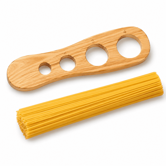 Spaghetti Pasta Measurer Tool, Wood Pasta Measuring Tool