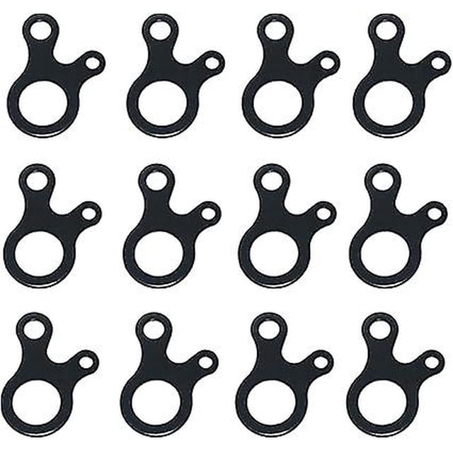 Tendeur de Corde en Alliage d'Aluminium TANGJMXG Ajusteur Boucle de Corde de Tente 4,5 x 3 cm