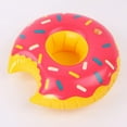 thumbnail image 2 of Portavasos inflable Donut Flotador Fiesta en la piscina Posavasos de agua Marrón, 2 of 8