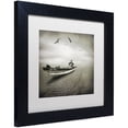 thumbnail image 2 of Trademark Fine Art "Cello Sophia" Canvas Art by Moises Levy White Matte, Black Frame, 2 of 2