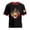 Black, variant on IWRICH Men's Plus Size Mardi Gras T Shirts Crew Neck Short Sleeve Rave Tshirts Loose Fit Comfy Funny Tees Yellow XL