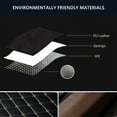 thumbnail image 3 of Podofo 5pcs Car Floor Mats Universal Waterproof Front Rear Full Set Auto Rugs Leather Car Carpet Accessories Interior, 3 of 9