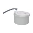 thumbnail image 2 of Frontier Natural Products 215022 Deluxe Flow-Thru Salad Spinner - 9 x 6.5 in. White, 2 of 3