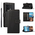 thumbnail image 1 of OnePlus 10 PRO 5G Case ,Vintage PU Leather Flip Cover Card Slots Magnetic Kickstand Hand Strap Case for OnePlus 10 PRO 5G, 1 of 4