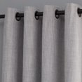 thumbnail image 4 of Bouclair Rideau Occultant Chita Gris Pâle 52x84 Po (132x213 cm), 4 of 8