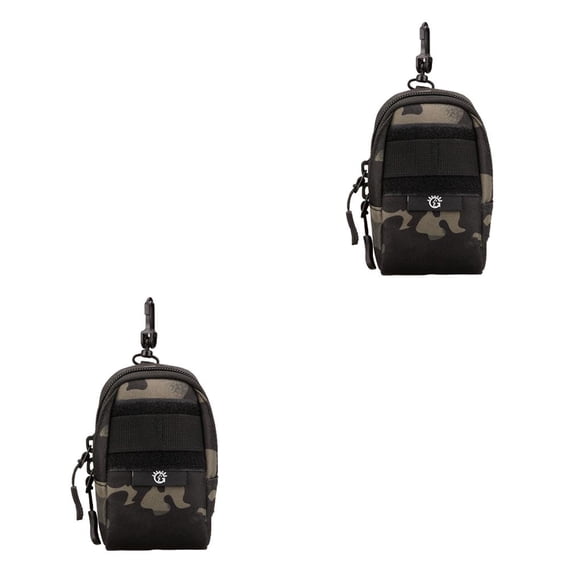 Eigraketly Bolsa adjunta para exteriores, bolsa enganchable externa, cigarrillos de teléfono de camuflaje, paquete multifunción, accesorios de Type1 NO1