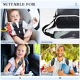thumbnail image 5 of WOBOGO Dark Wolf Seat Belt Cover 2 Piece Soft Comfort Driving Shoulder Pad Suitable for All Cars and Backpacks, 5 of 8
