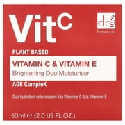 Dr Botanicals Vitamin C Moisturizer for Brightening & Dull Skin with Vitamin C 1% + Vitamin E – Hydrating & Radiance Boosting Face Cream, 60ml