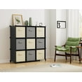 Closet Organizers and Storage, 9 Cube Storage Organizer, Black ...
