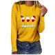 thumbnail image 5 of Camisas Navideñas Para Mujer Tops de Manga Larga Casual O-Cuello Vino Sudadera Jersey Blusa Odeerbi ODB209749, 5 of 5