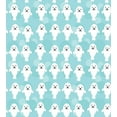 thumbnail image 3 of Ambesonne Animal Duvet Cover Sets, White Seals Ocean, 2-King, Turquoise Pale Blue, 3 of 3