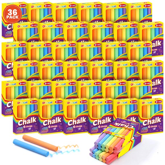 Set de tizas de colores Officygnet, 432 unidades, para niños