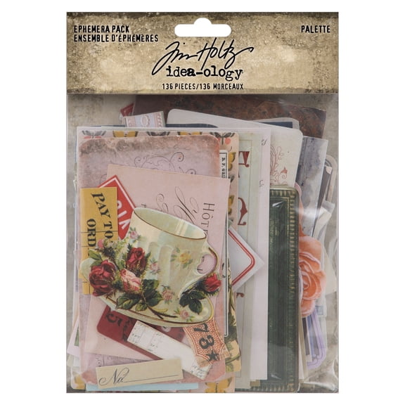 Idea-Ology Ephemera Pack 136/Pkg-Palette