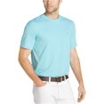 thumbnail image 1 of IZOD CoolFX Camiseta básica de algodón para hombre, azul, pequeña IZOD  Camiseta básica, 1 of 2