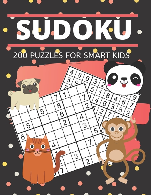 Sudoku 200 Puzzles for Smart Kids : 4LEVELS EASY MODERATE ...