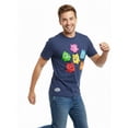 thumbnail image 3 of Nintendo Super Mario, Men's & Big Men's Graphic Tee, Lumas Around, Sizes S-3XL, 3 of 5