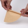 thumbnail image 3 of Advancent 40 Uds papel de filtro de café en forma de cono 1-2 taza de cono gotero filtros de café tazas herramientas de goteo de café Juegos de servir café y té, 3 of 6