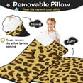 thumbnail image 3 of Yellow and Brown Of Leopard Print Toddler Nap Mats for Kids Preschool,Sleeping Mat Bag or Kids,Toddler Sleeping Bag,Toddler Nap Mat or Daycare, 3 of 6