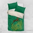 thumbnail image 1 of Ensemble de Literie South Africa Springboks avec Design Tribal Antilope et Floral, 1 of 7