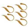 thumbnail image 4 of Pince à Cheveux Colorée, Pince Longue Lisse Complément Cheveux Naturels 5 Pcs pour pour Femmes Or, 4 of 8