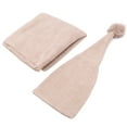 thumbnail image 4 of Accesorios para fotos de bebés, manta, gorro de ganchillo para recién nacidos, disfraz para niños pequeños, color marrón claro, 4 of 14