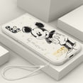 thumbnail image 2 of Disney-funda de Mickey y Minnie Love para Samsung Galaxy, carcasa con cuerda líquida para modelos A73, A53, A33, A52, A32, A22, A71, A51, A21S, A03S, 4G y 5G, 2 of 4