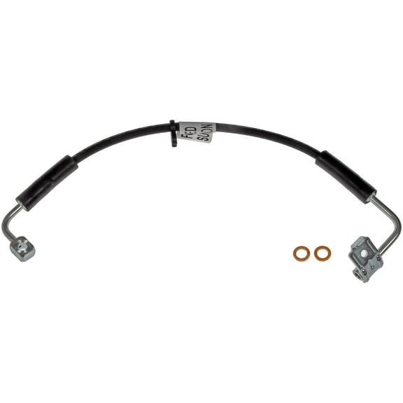 Dorman H622075 Front Driver Side Brake Hydraulic Hose for Specific Jeep Models Fits select: 2008 JEEP WRANGLER UNLIMITED, 2009-2010 JEEP WRANGLER