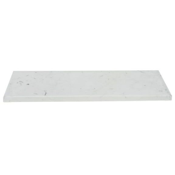HUBERT® Marble Melamine Replacement Top for Rectangular Riser - 20 1/2"L x 6 2/5"W