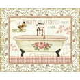 thumbnail image 2 of Audit, Lisa 32x26 White Modern Wood Framed Museum Art Print Titled - Rose Garden III, 2 of 4