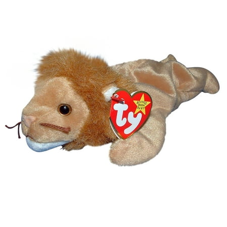 Ty Beanie Baby: Roary the Lion | Stuffed Animal | MWMT price history on PriceWatchPro