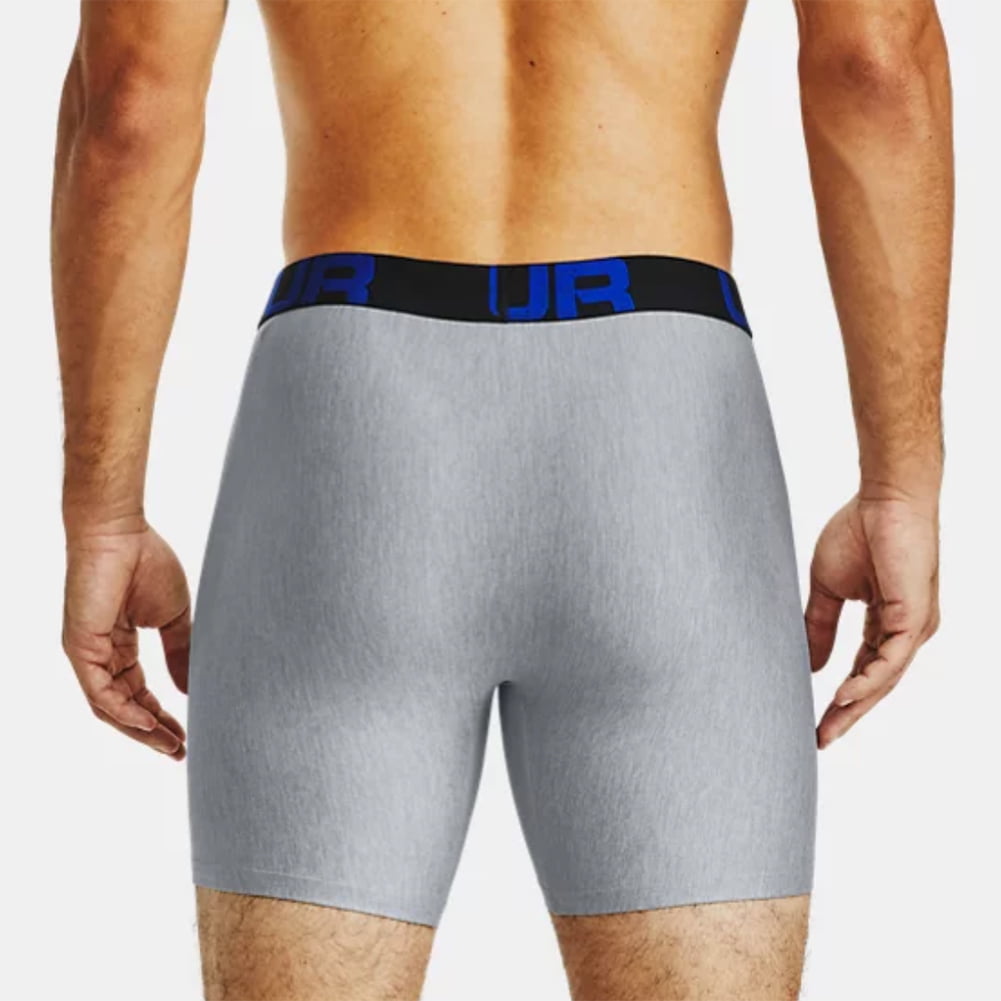 Under Armour Mesh Pouch Tech 6 Boxerjock 2-Pack Royal/Academy 1327416-400  at International Jock