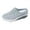 Grey, variant on Slippers for Women,Orthopaedic Shoes Air Cushion Slippers Open Back Hiking Shoes Mesh Breathable Sandals Air Cushion On Walking Shoes Outdoor Walking Shoes,Womens Slippers,Grey,6.5